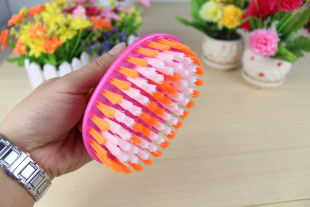 批發(fā)采購其他家務(wù)清潔用具-優(yōu)質(zhì)毛刷清洗刷臉盆刷省力洗衣家務(wù)刷圓形手柄刷 H585.