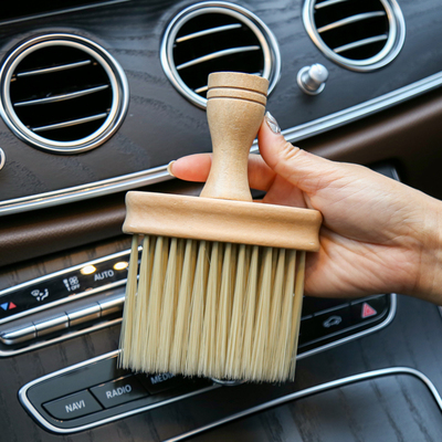 汽車(chē)空調(diào)出風(fēng)口清洗刷內(nèi)飾清潔細(xì)節(jié)刷子掃灰除塵軟毛清潔工具